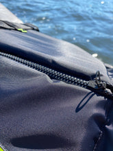 Load image into Gallery viewer, Zipper repaired with ZlideOn. ZlideOn Plastic Zipper L is used to repair for example jackets and life jackets  
