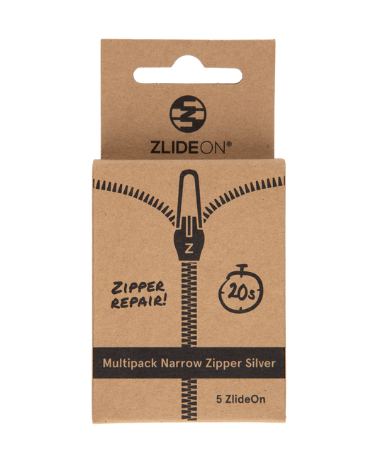 Multipack schmaler Reißverschluss