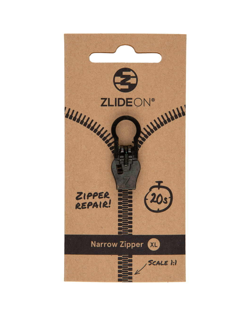 Narrow Zipper XL
