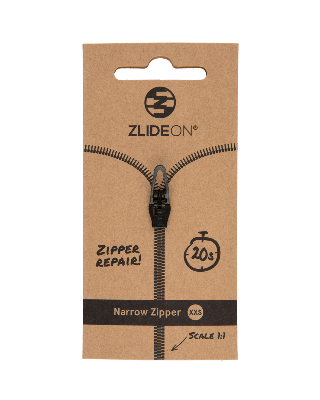 Narrow Zipper XXS